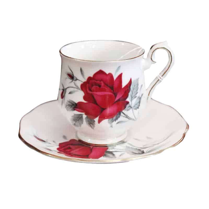 Royal Albert Sweet Romance Demitasse Duo