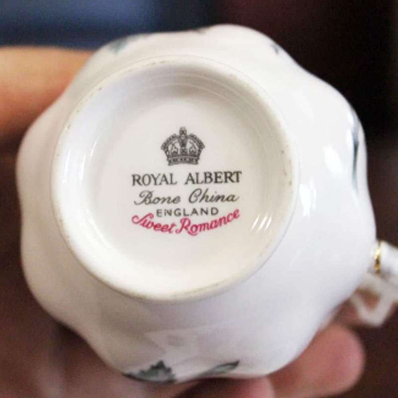 Royal Albert Sweet Romance Demitasse Duo