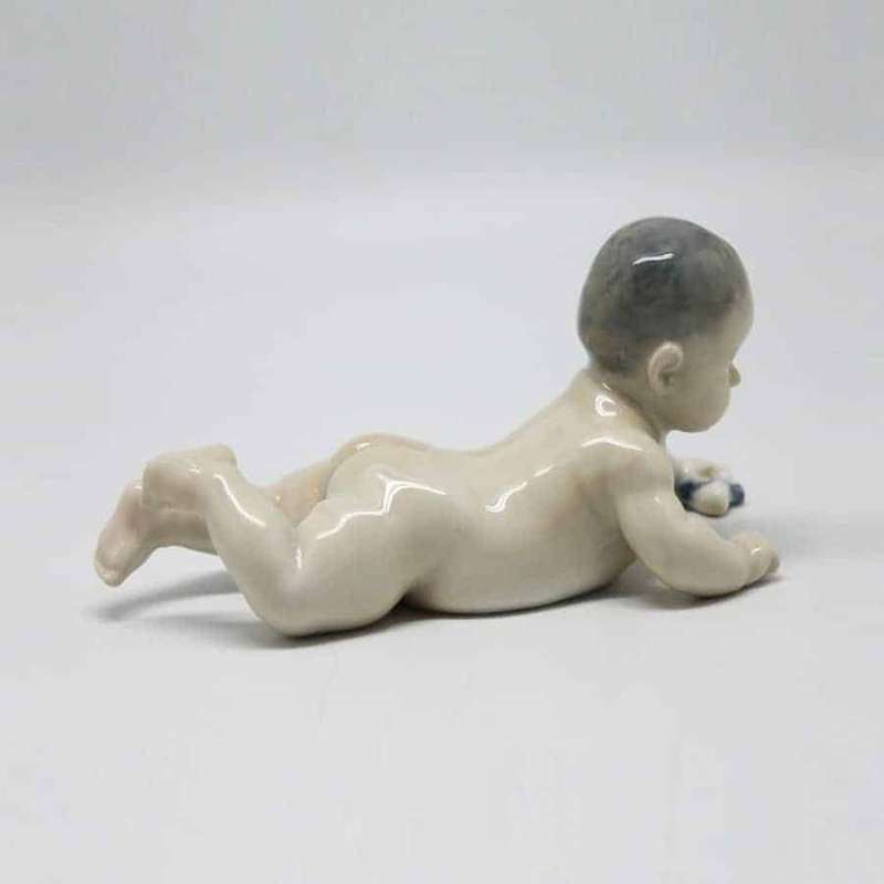 Royal Copenhagen Crawling Baby Small Figurine