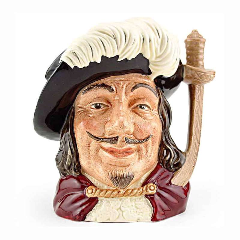 Royal Doulton Porthos Large Character Jug