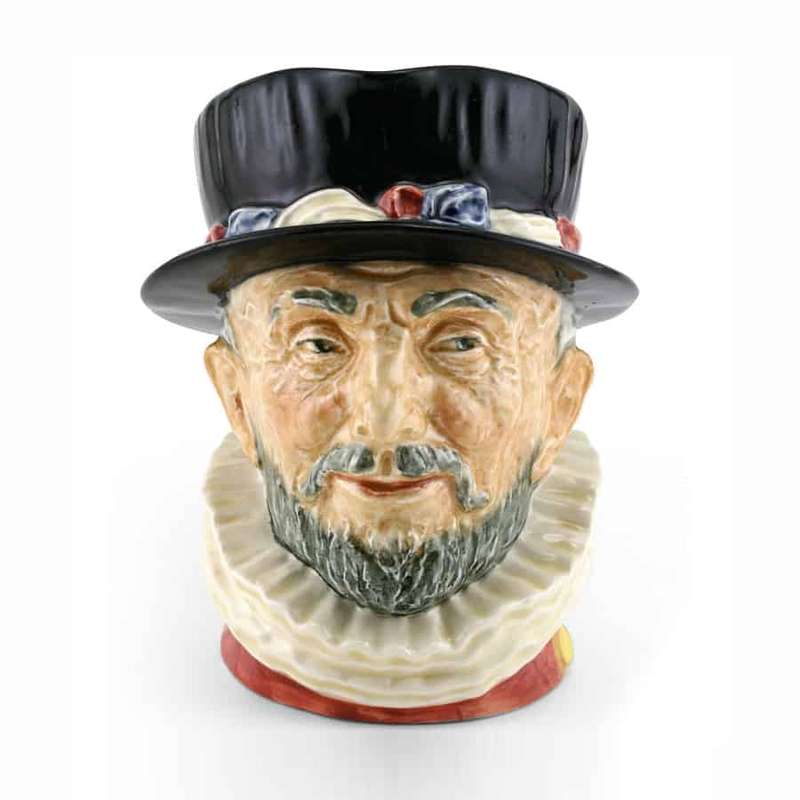 Royal Doulton Beefeater Miniature  Character Jug