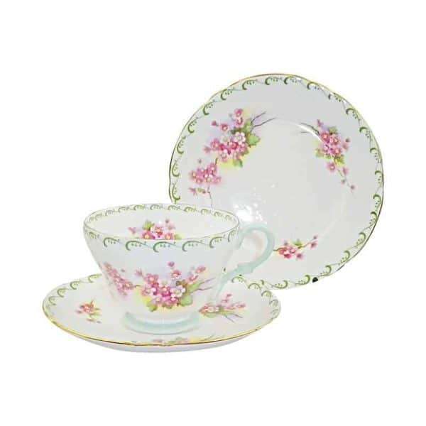 Shelley Blossom Pattern Trio 13527