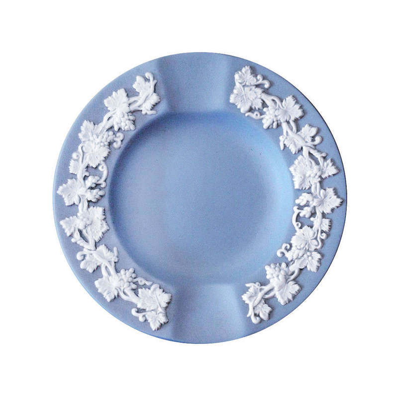 Wedgwood  Blue Jasperware Ashtray
