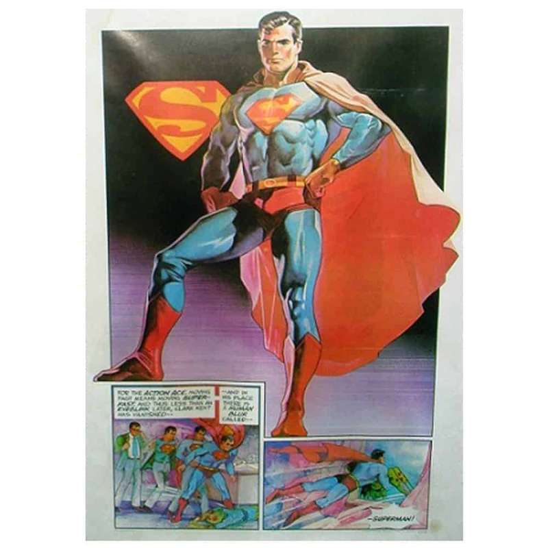 Superman Comic Poster DC Comics