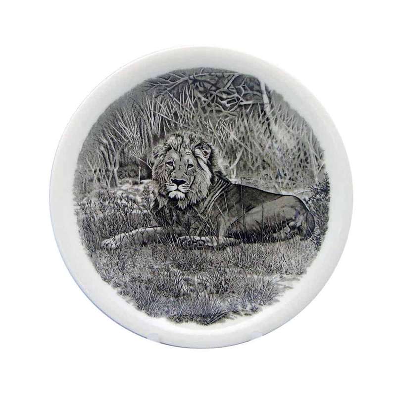 Wedgwood Lion World Wildlife Fund Plate