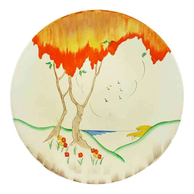 Clarice Cliff Bizarre Pattern Plate