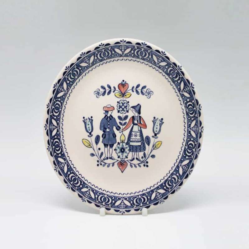 Johnson Brothers Hearts and Flowers Pattern Entree Plate