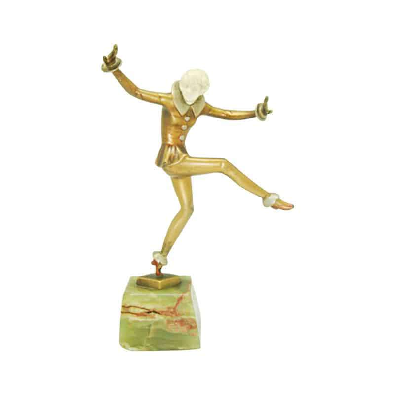 Lorenzl Art Deco Female Dancer
