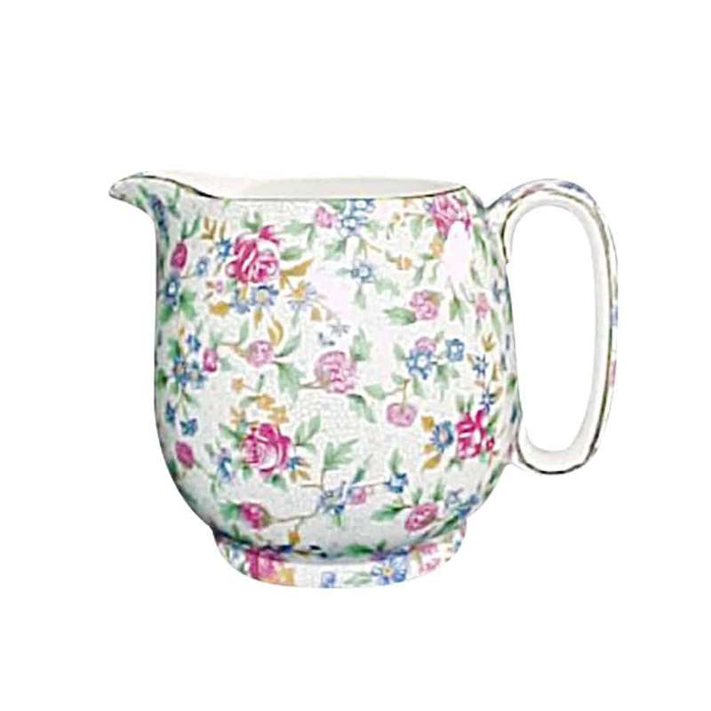 Old cottage chintz jug