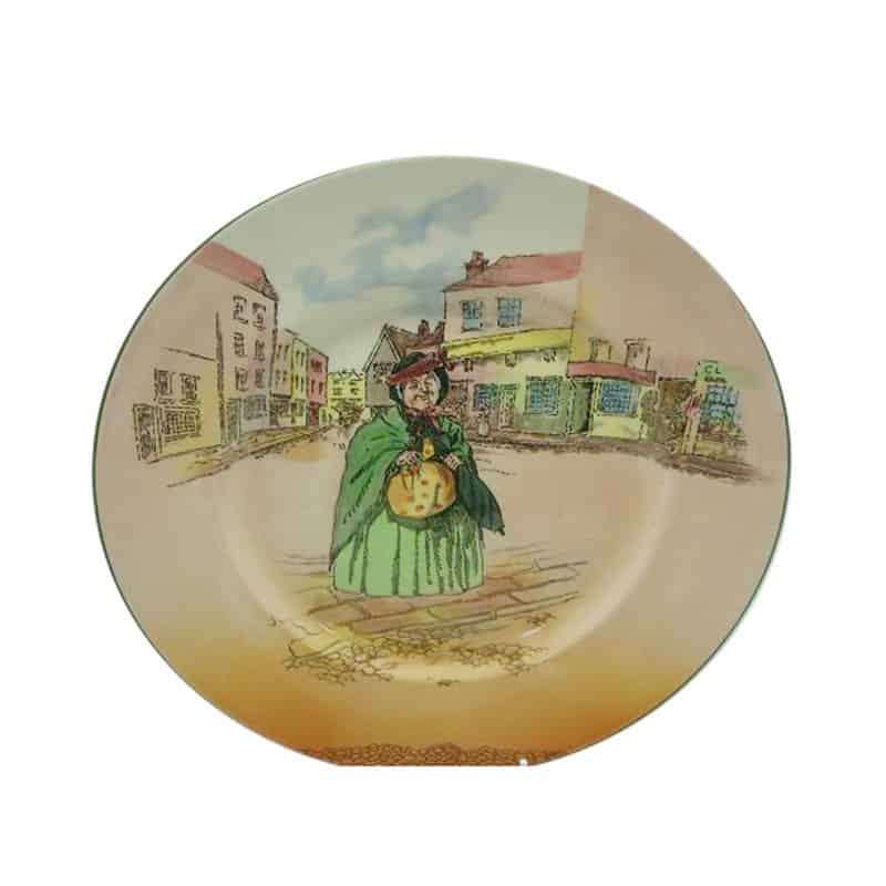 Royal Doulton Dickensware Plate Sairey Gamp