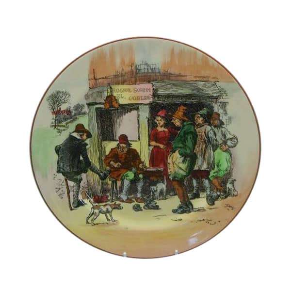Royal Doulton Dickensware Roger Solem Cobbler Plate