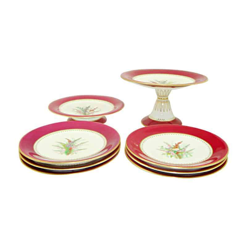 Royal Worcester Fruit Set
