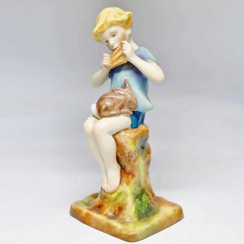 Royal Worcester Peter Pan Figurine.
