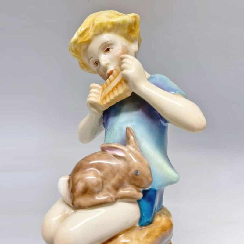 Royal Worcester Peter Pan Figurine.