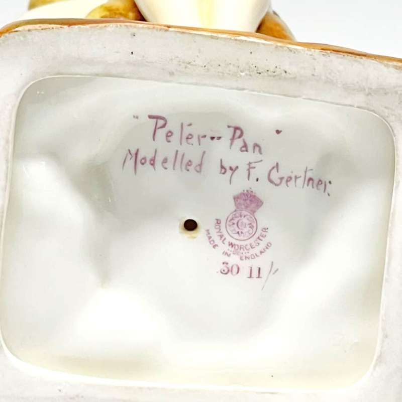 Royal Worcester Peter Pan Figurine.
