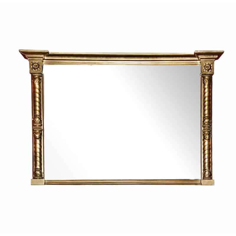 Large Mountable Enterance Hall Gilt and Beveled Mirror