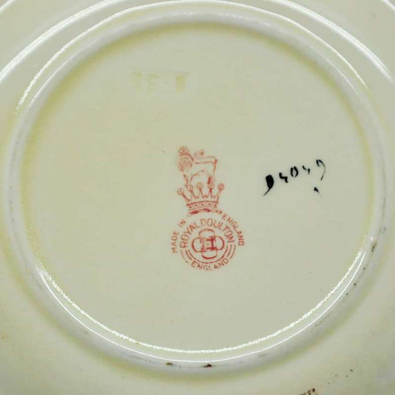 Royal Doulton Pansy Pattern Side Plate D4049