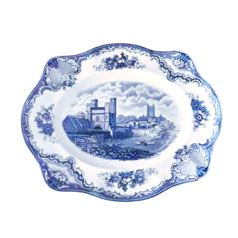 Johnson Brothers Old Britain Castles Platter Large