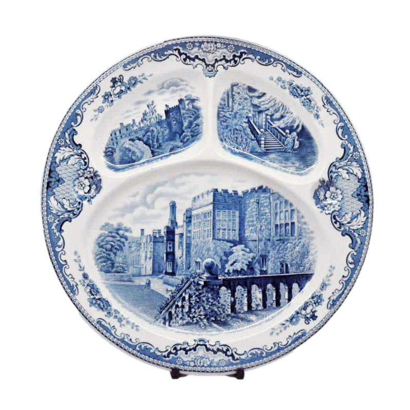 Large Johnson Brothers Old Britain Castles Cheese Plate