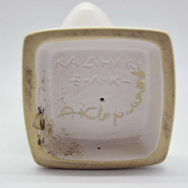 Rare White Kalahari Tribal Woman Bust