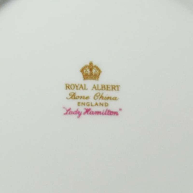 Royal Albert Lady Hamilton Pattern Teapot