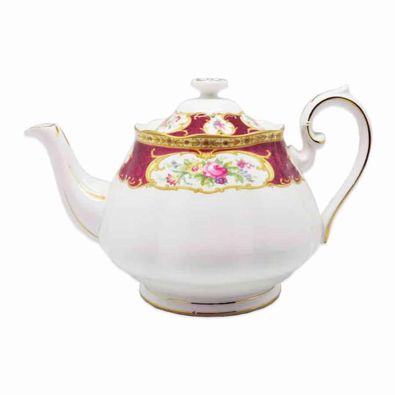 Royal Albert Lady Hamilton Pattern Teapot