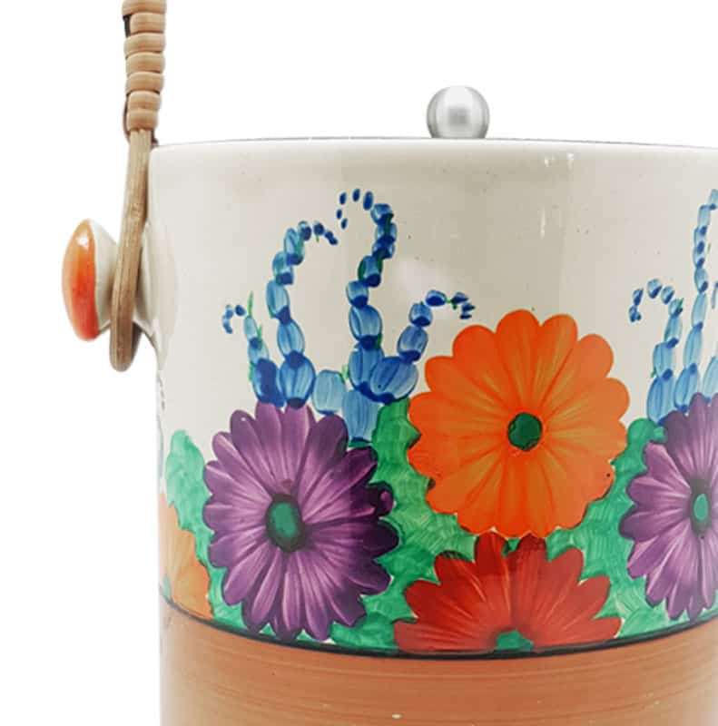 Clarice Cliff Gayday Biscuit Barrel