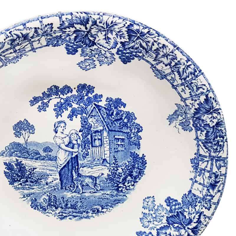 Copeland Spode Blue Byron Main Plate