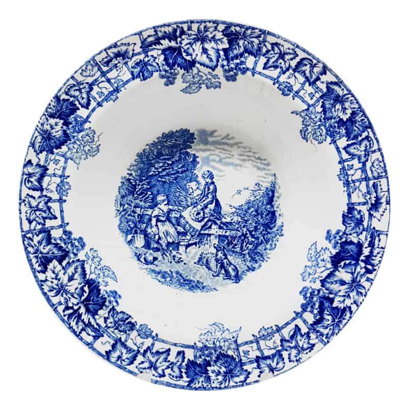 Copeland Spode Blue Byron Pudding Bowl