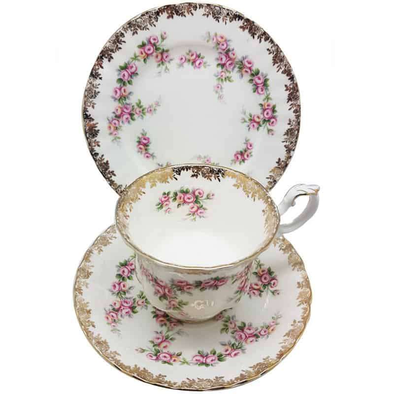 Royal Albert Dimity Rose Trio