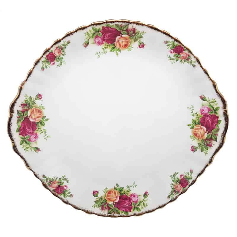 Royal Albert Old Country Roses Cake Plate