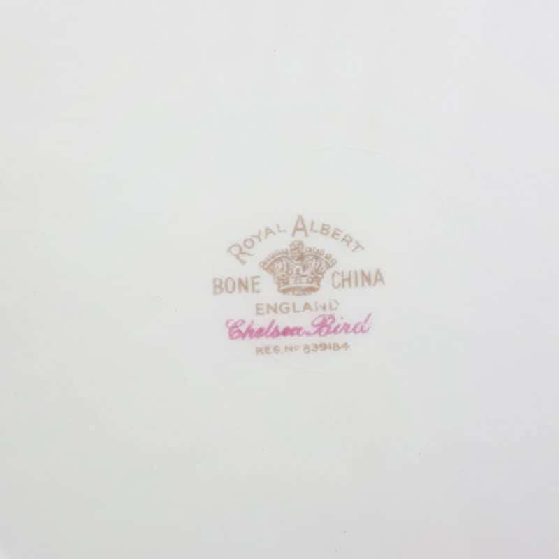 Royal Albert Chelsea Bird Turquoise Main Plate