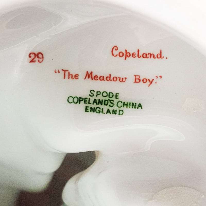 Copeland Spode The Meadow Boy Figurine