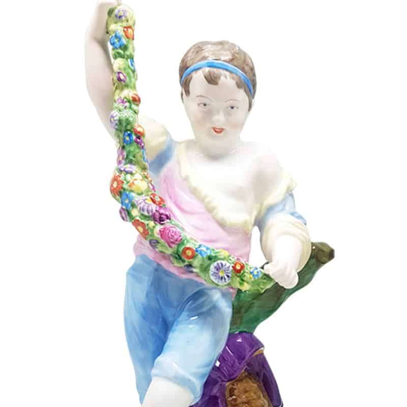 Copeland Spode The Meadow Boy Figurine