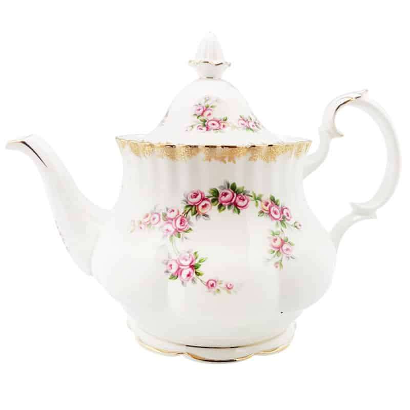Royal Albert Dimity Rose Tea Pot