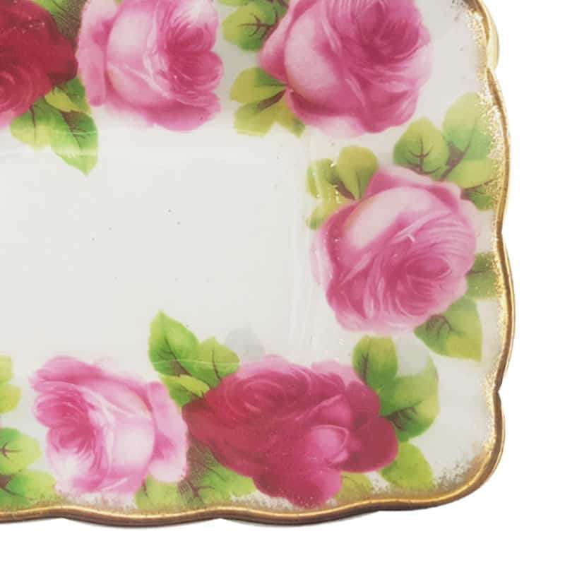 Royal Albert Old English Rose Bon Bon Dish