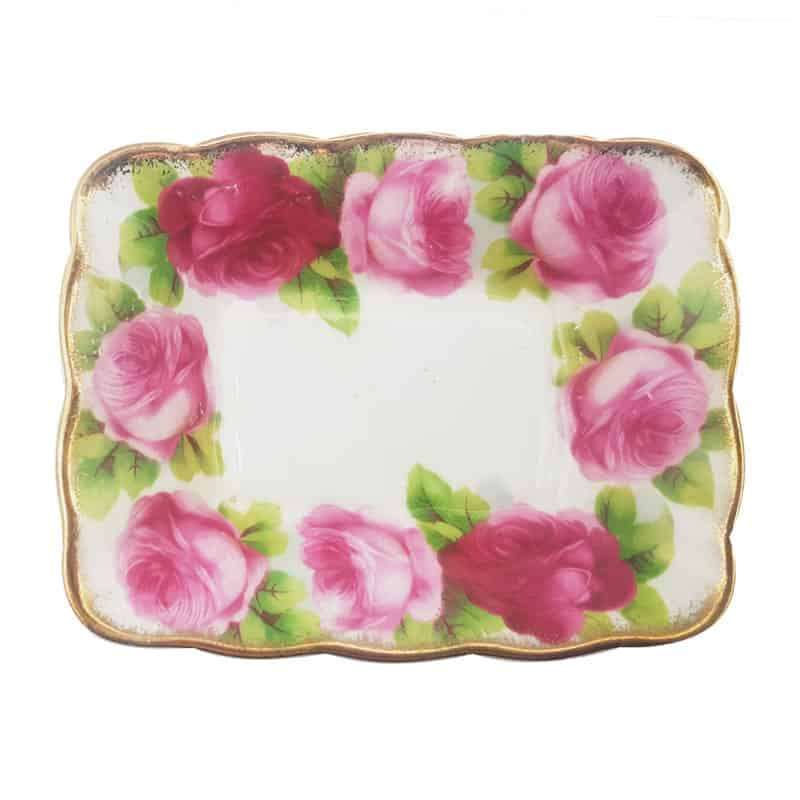 Royal Albert Old English Rose Bon Bon Dish