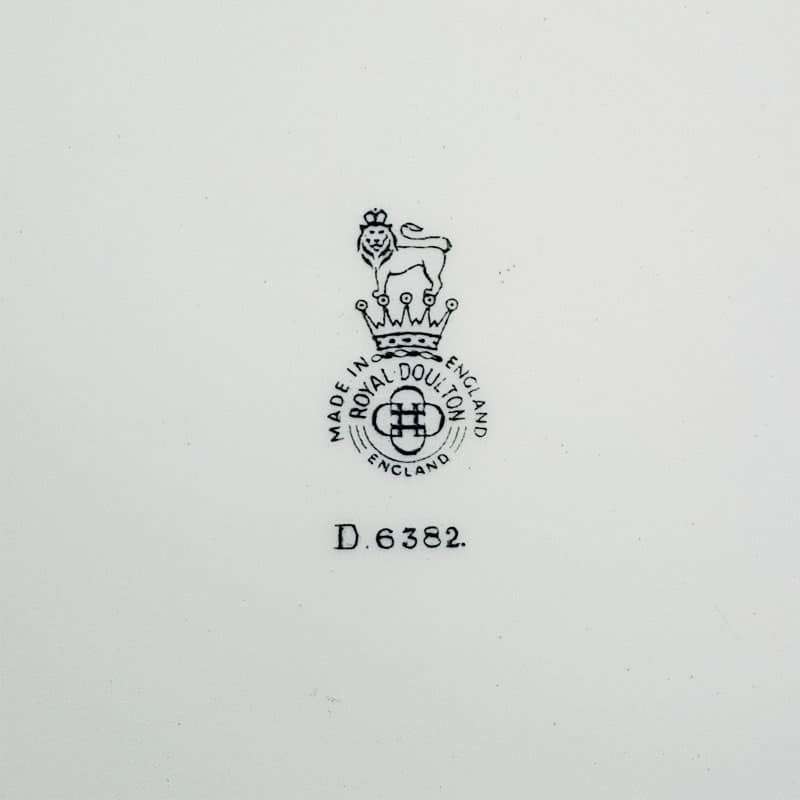 Royal Doulton Rhodes Plate Centenary Black Colourway