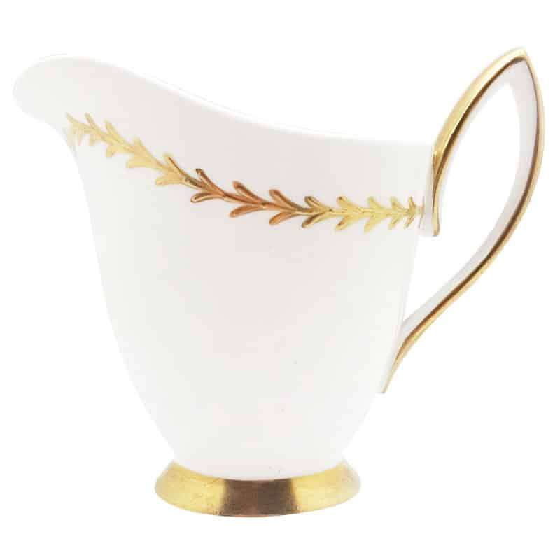 Royal Albert Gold and White Milk Jug