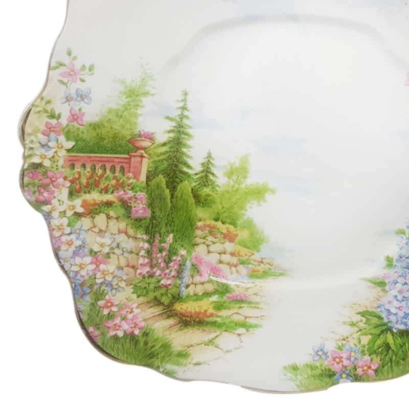 Royal Albert Kentish Rockery Cake Plate