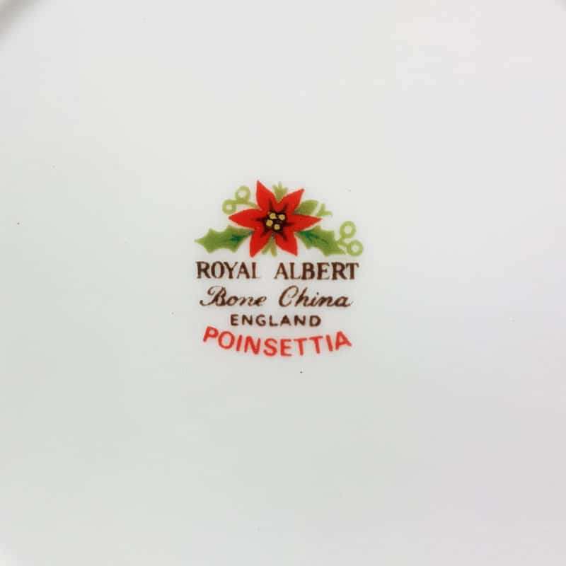 Royal Albert Poinsettia Trio
