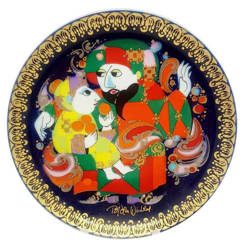 Aladdin Meets The Magician Rosenthal Studio line Plate 3