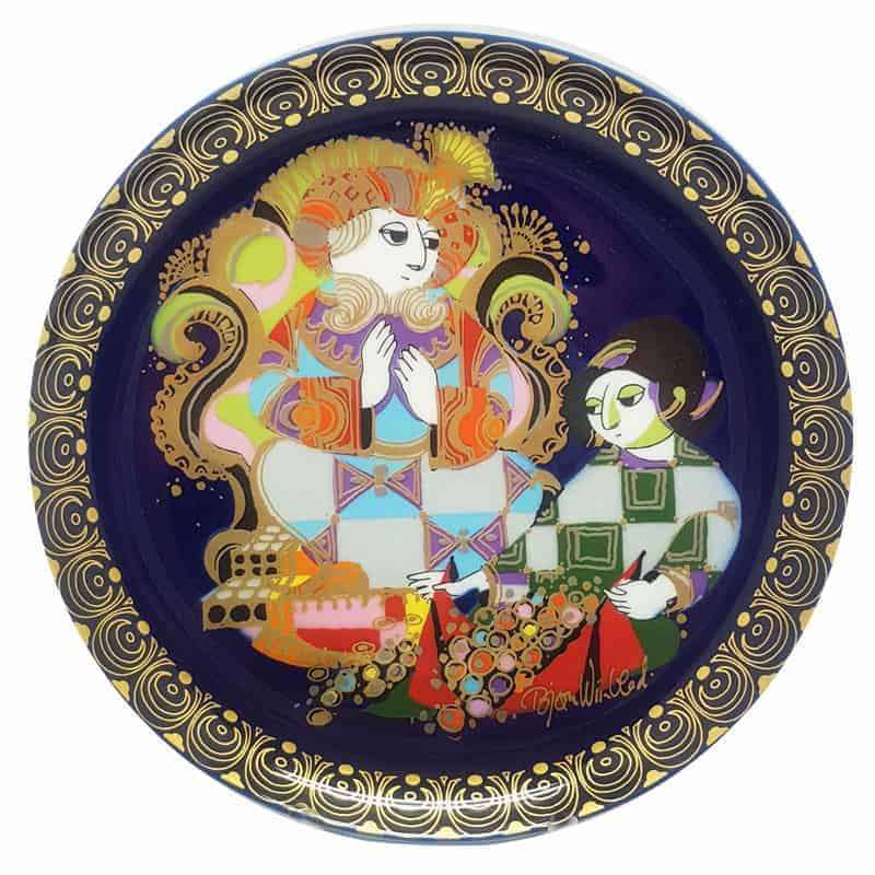 Aladdin Mother Brings The Sultan Fruit Rosenthal Studio Line Plate 8