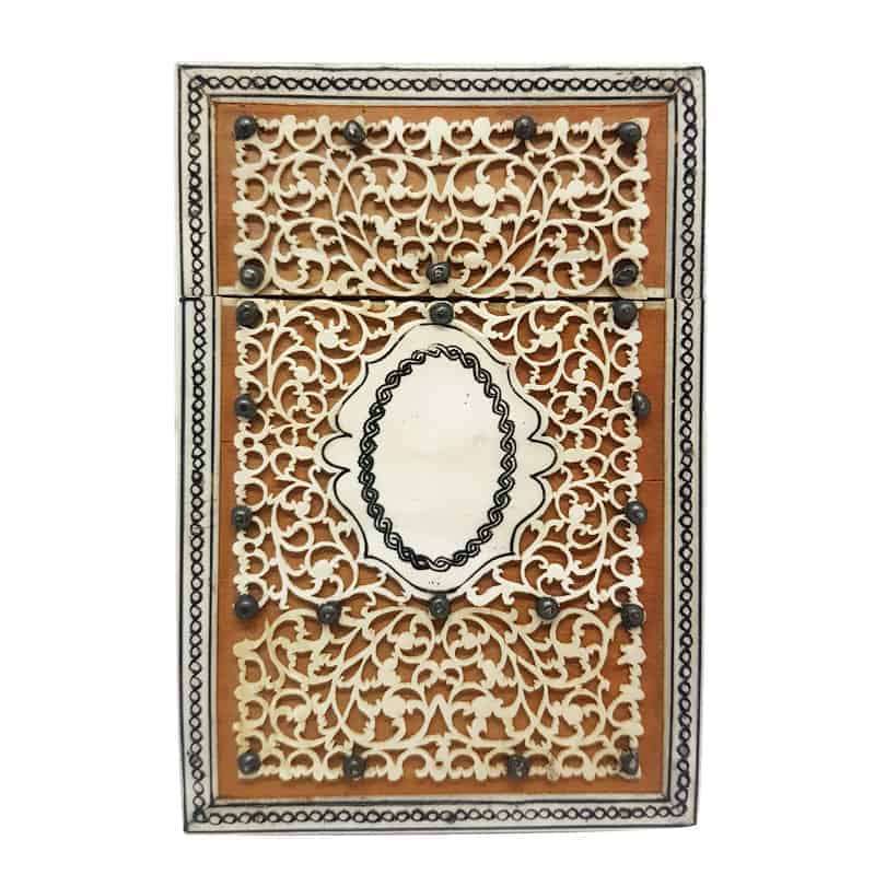 Anglo Indian Calling Card Case C1880