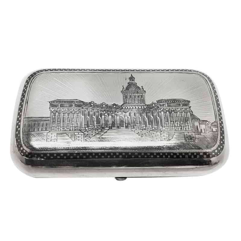 Russian Silver Nielo  Box