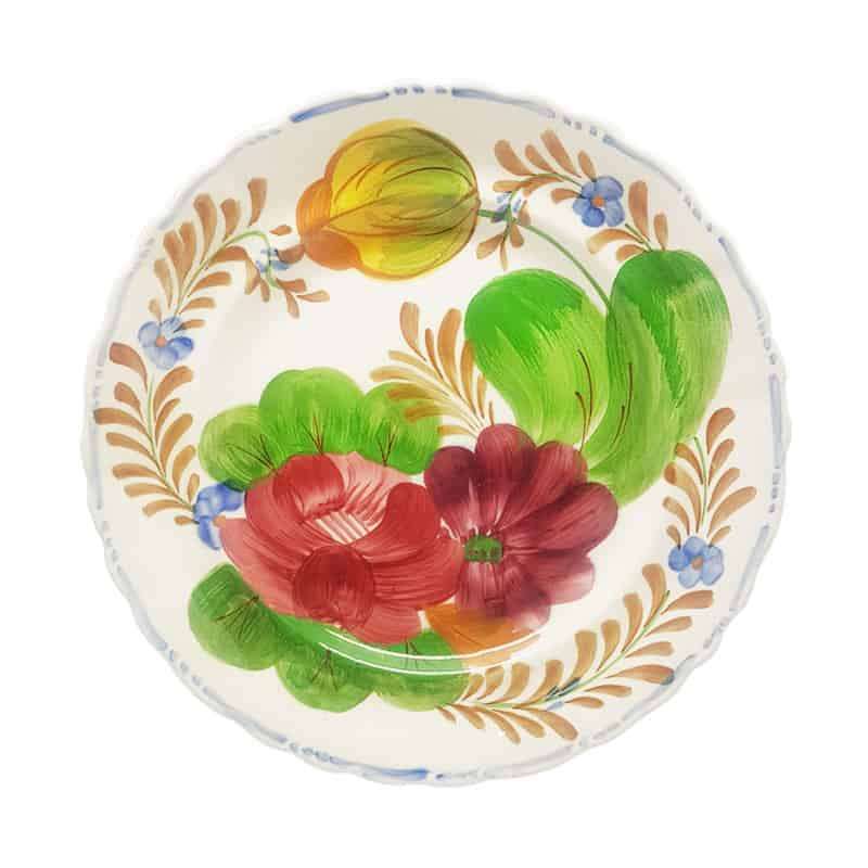 Belle Fiore With Simpson Stamp Entree Plate