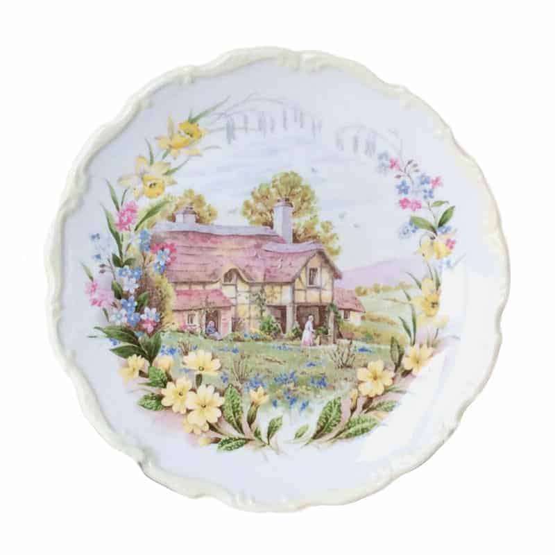 Royal Albert Cottage Garden Series Spring Collectable Plate
