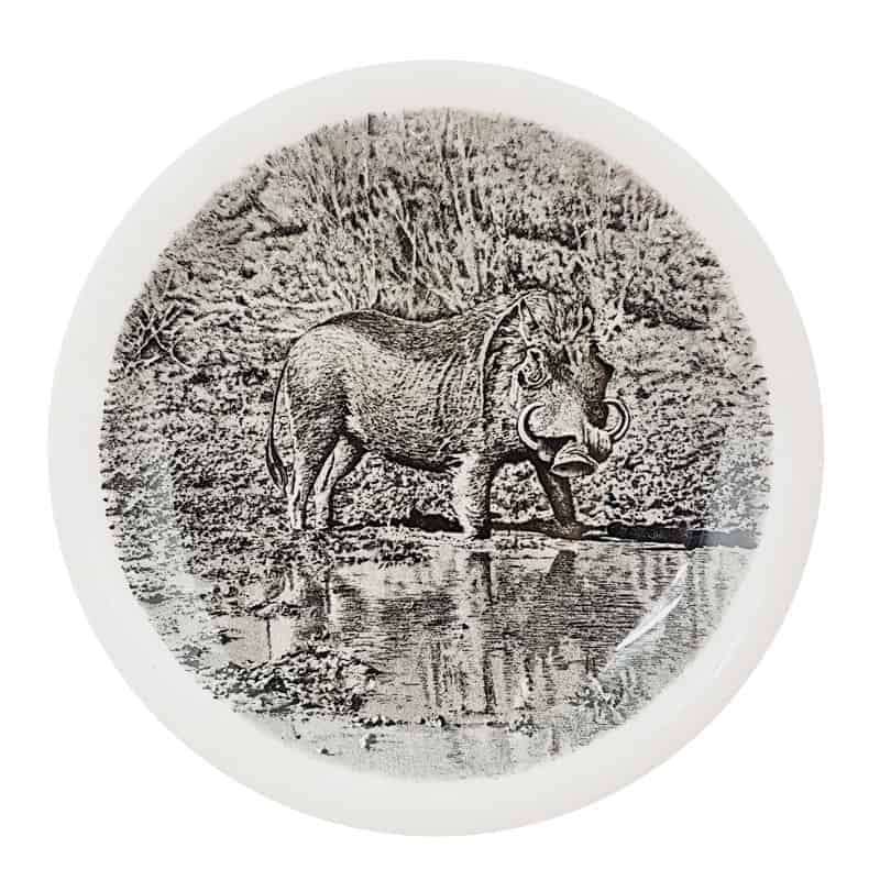 Wedgwood World Wildlife Fund Small Warthog Plate