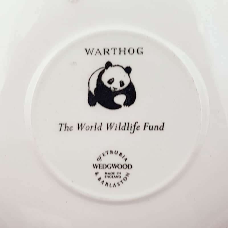 Wedgwood World Wildlife Fund Small Warthog Plate