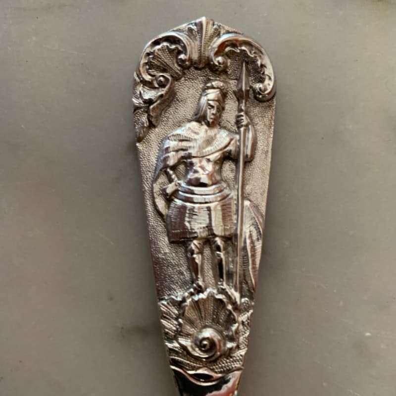 Rare Hallmarked Silver Spoon By George W Adam Chawner and Co London 1870